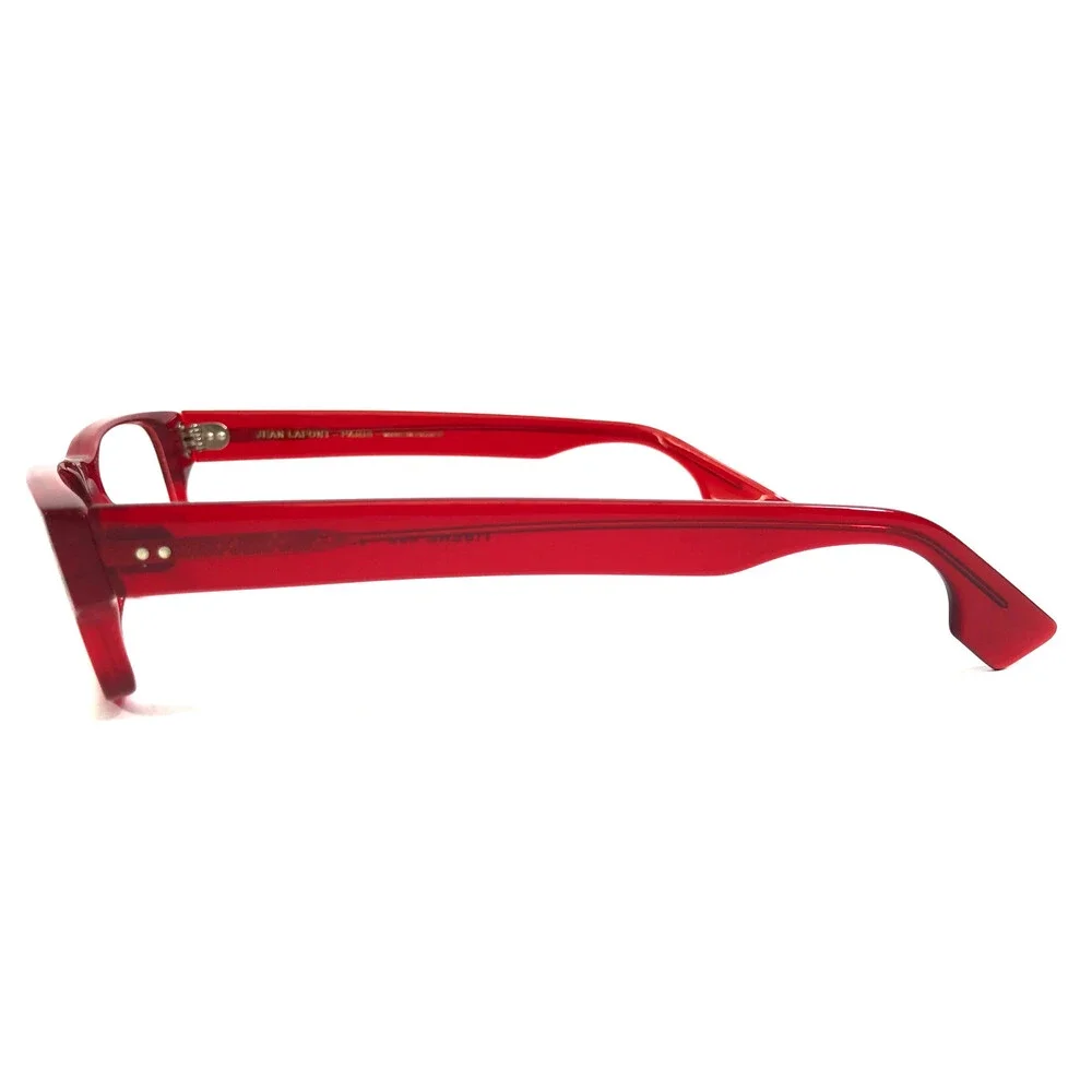 Jean Lafont Eyeglasses Frames TIBERE 462 Clear Transparent Red 52-16-148